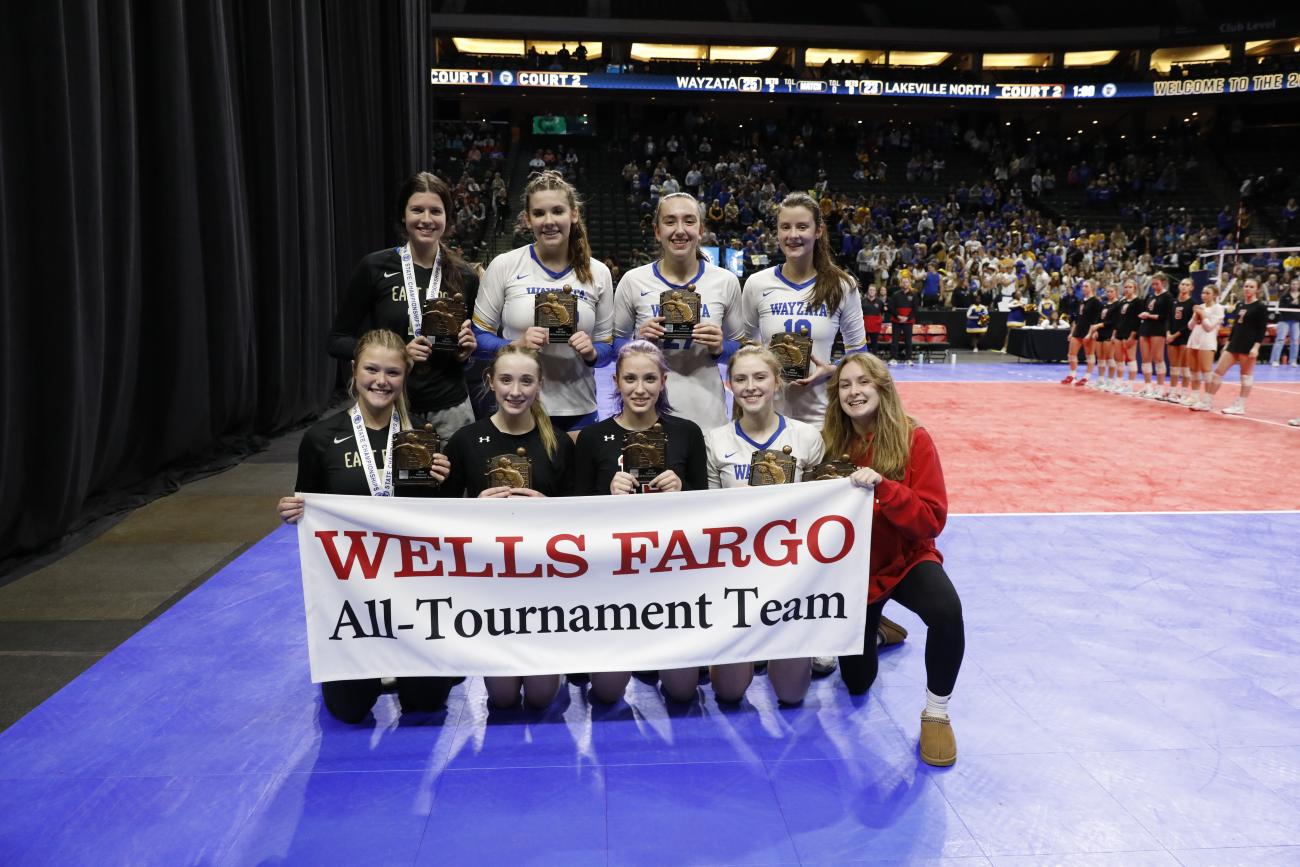 2022 Volleyball State AllTournament Teams News MSHSL